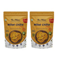 Me & Millets Sprouted Foxtail Millet Chilla Mix Combo (150gX2) - Indian Masala, No Preservatives, No Palm Oil, Natural Healthy Protein & Fiber-Rich Breakfast For Kids & Family (Jain Friendly)