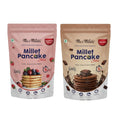 Me & Millets Raspberry and Chocolate Millet Pancake Mix (150g X 2) Sweetness Of Jaggery, No Maida, No Wheat, No Preservatives, Vegetarian, Eggless, Healthy Breakfast for Family (Jain Friendly)